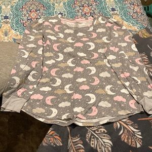 Secret Treasures moon and stars pj set